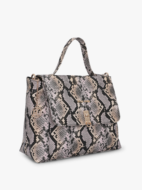 Pelle Luxur Women's Luisa Satchel Bag | Ladies Purse Handbag