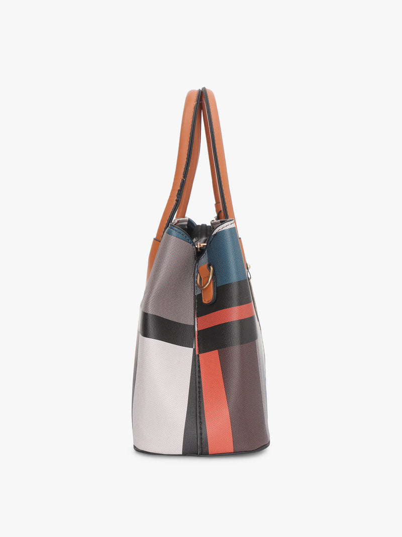Pelle Luxur Women's Multi Color Satchel Bag