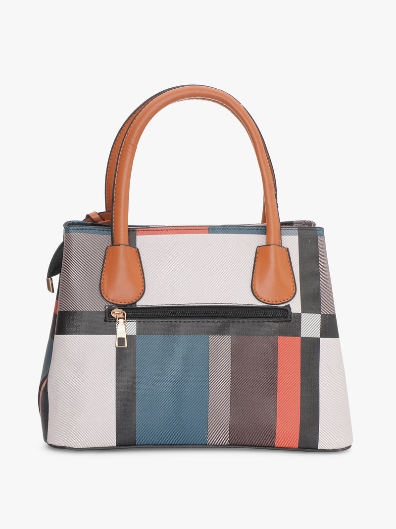 Pelle Luxur Women's Multi Color Satchel Bag