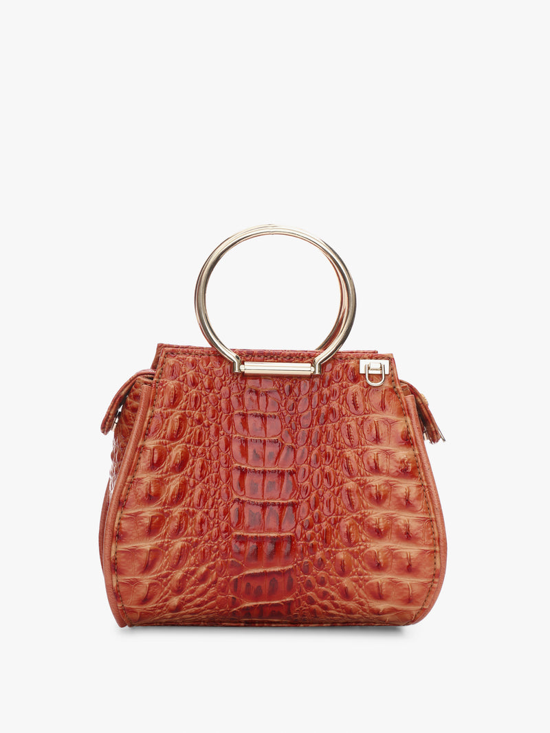 Croc Medium Satchel Handbag