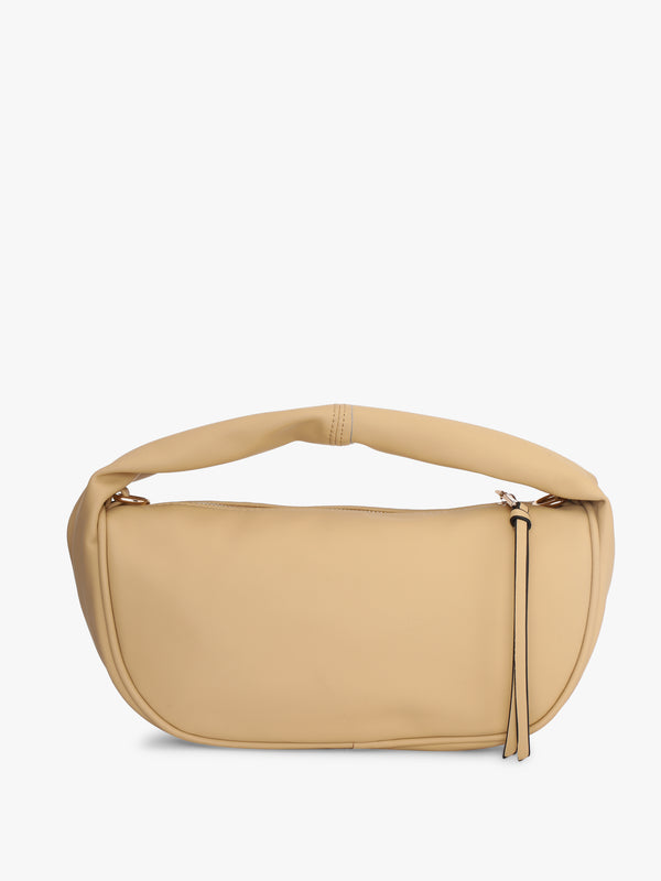 Pelle Luxur Women's Yellowish Brown Satchel Bag