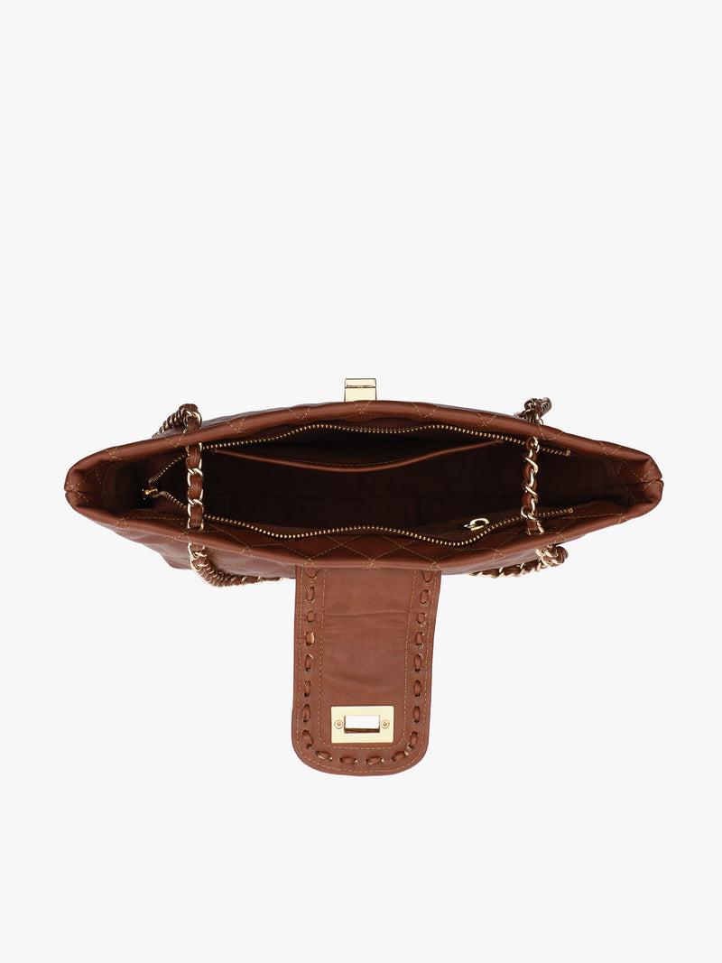Pelle Luxur Women's Galilea Satchel Bag | Ladies Purse Handbag