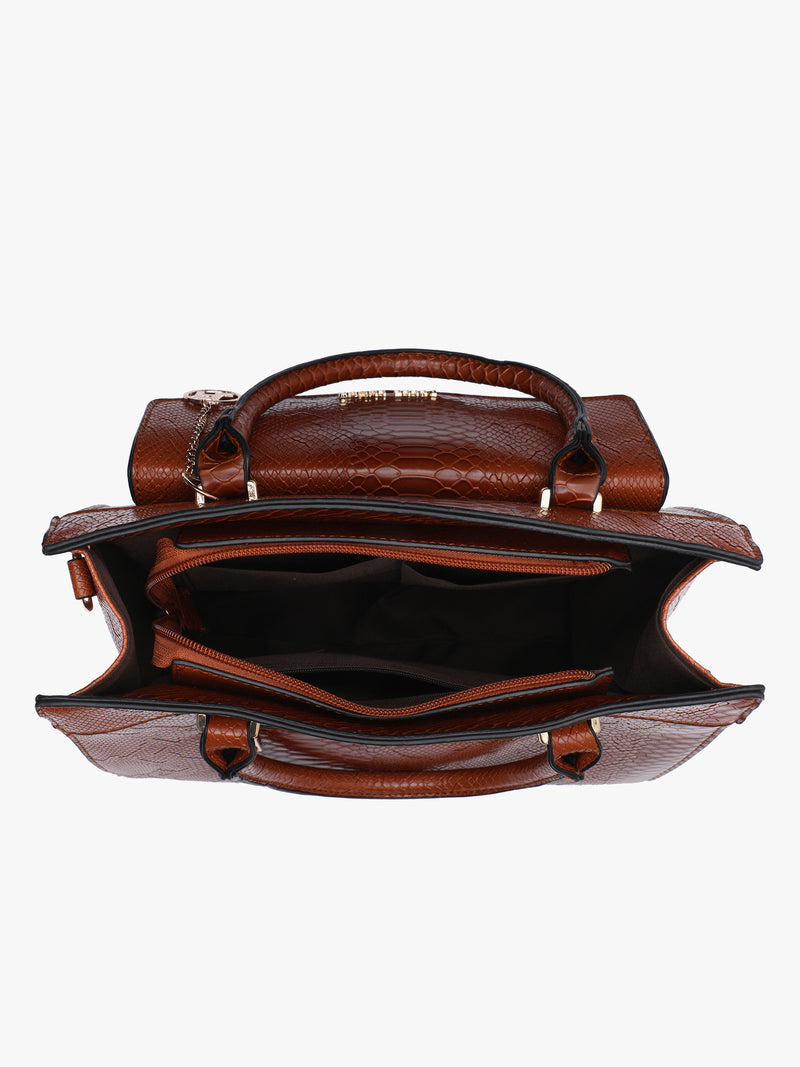 Floofy Medium Satchel Handbag