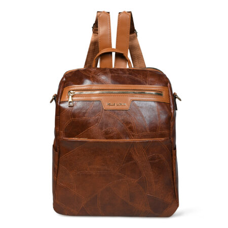 Pelle Luxur Women's  Brown Colour Zipper Closure Bag