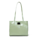 Pelle Luxur Women's  Olive Colour Magnetic Snap Closure Bag