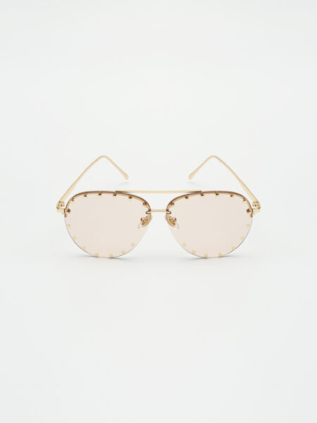 Pell?luxur Elite Royale Beige Lens Color Sunglasses